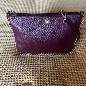 Lodis Emily Burgundy Leather Bag